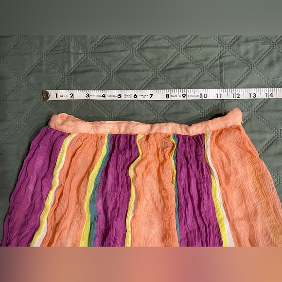 FREE PEOPLE "The In Crowd" Rainbow Maxi, Size 2, EUC - Picture 8 of 14